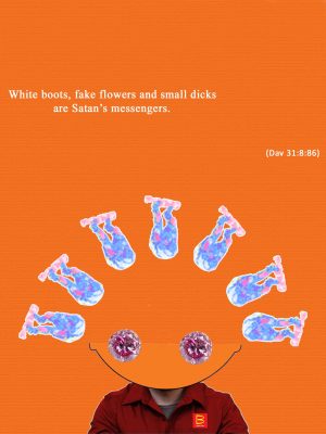 Poster - Rattlo White Boots